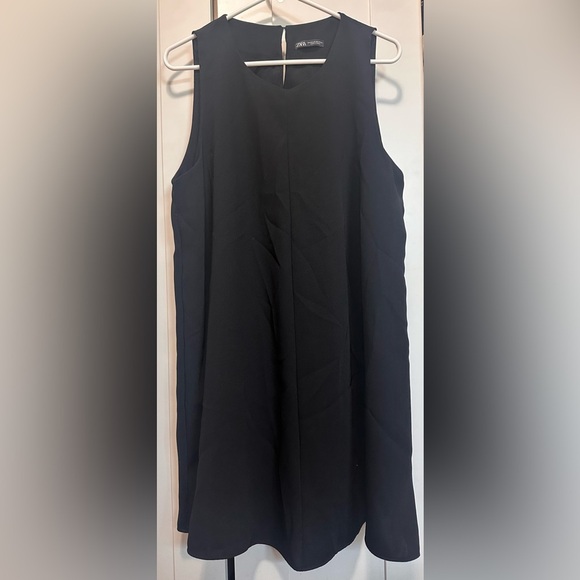 Zara Black Sleeveless‎ Sheath Dress size XXL - Picture 3 of 6